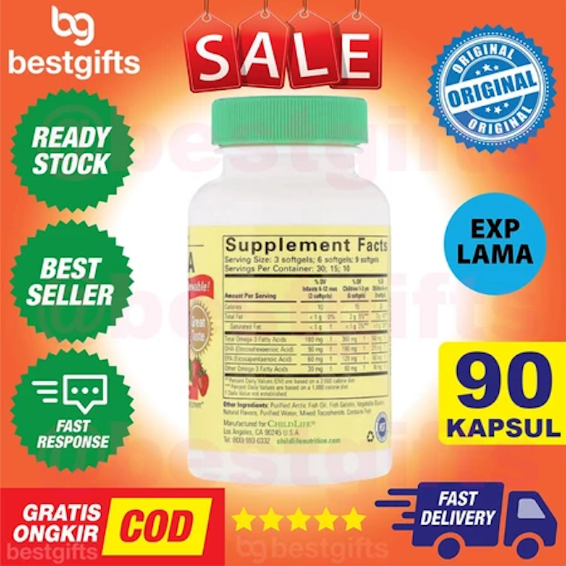 ChildLife® Essentials Pure DHA Chewable 2