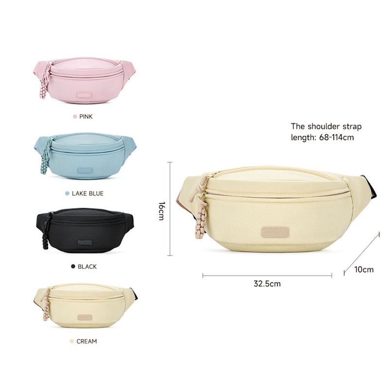 MOSSDOOM Klassy Waist Bag 3