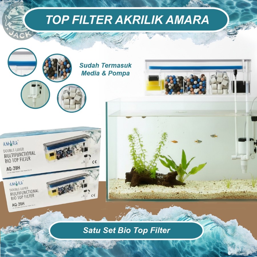 Amara Double Layer Multifunctional Bio Top Filter 2
