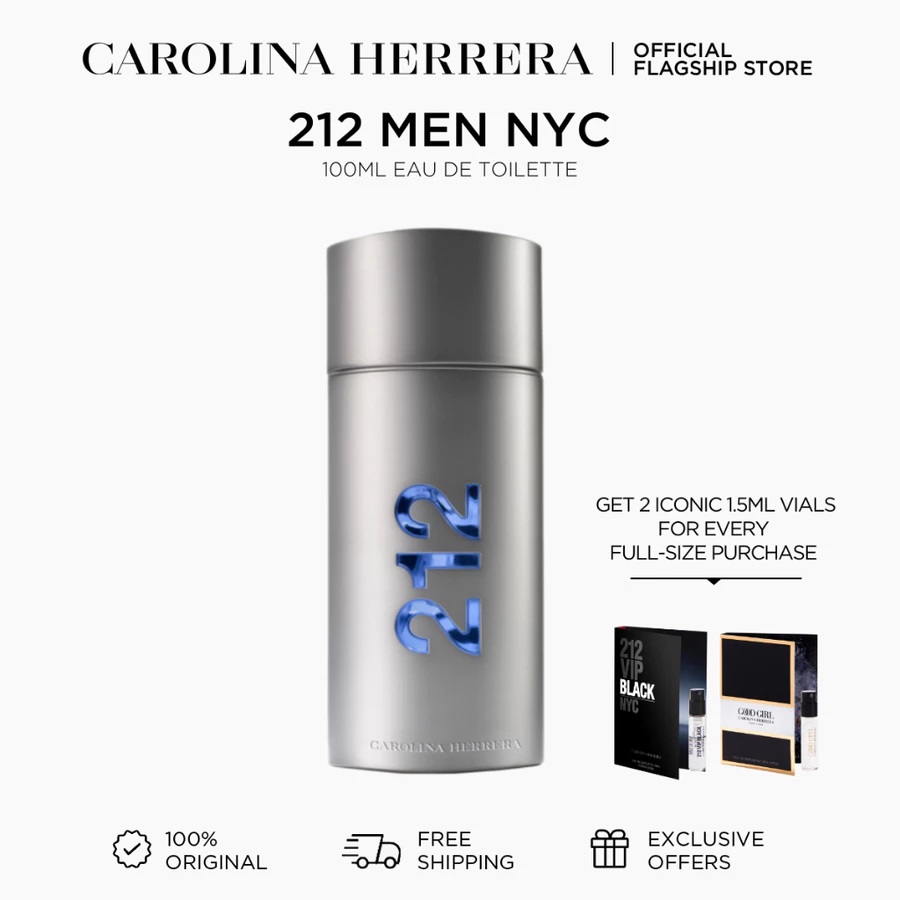 Puig Carolina Herrera 212 NYC Men Eau de Toilette