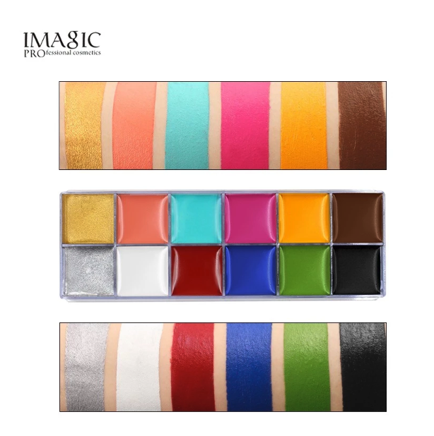 IMAGIC Beauty IMAGIC 12 Color Body Painting BD-501