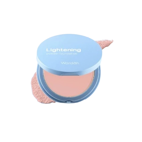Wardah ｜ Lightening Powder Foundation Extra Cover 02 Pink Beige