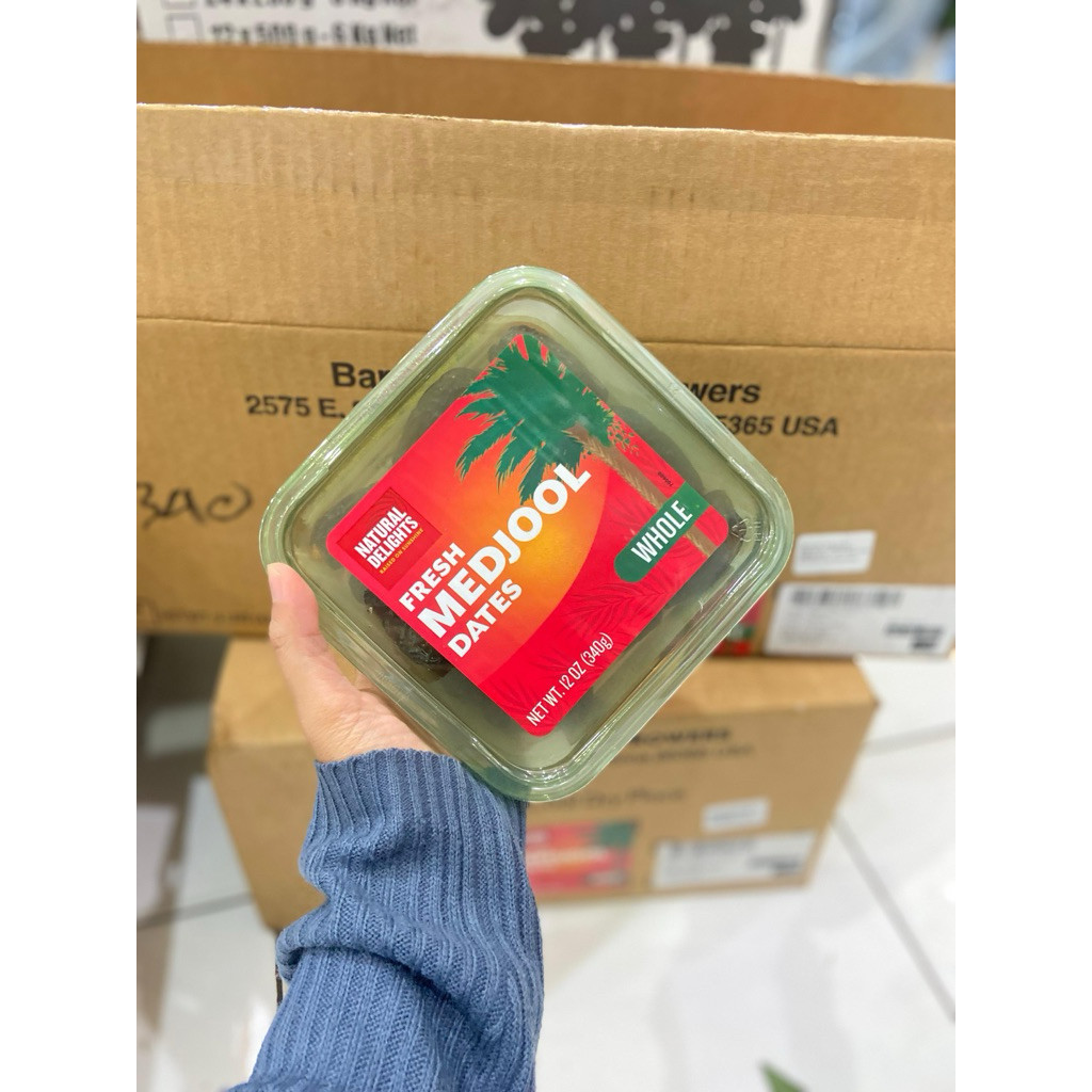 Bard Valley Natural Delights Natural Delights Whole Fresh Medjool Dates 340 gram