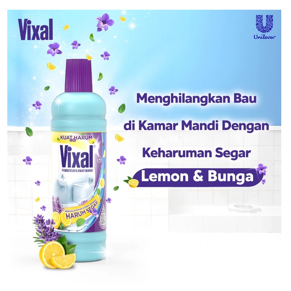 Vixal Pembersih Kamar Mandi Kuat Harum 4