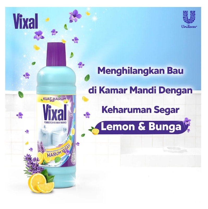 Vixal Pembersih Kamar Mandi Kuat Harum 4