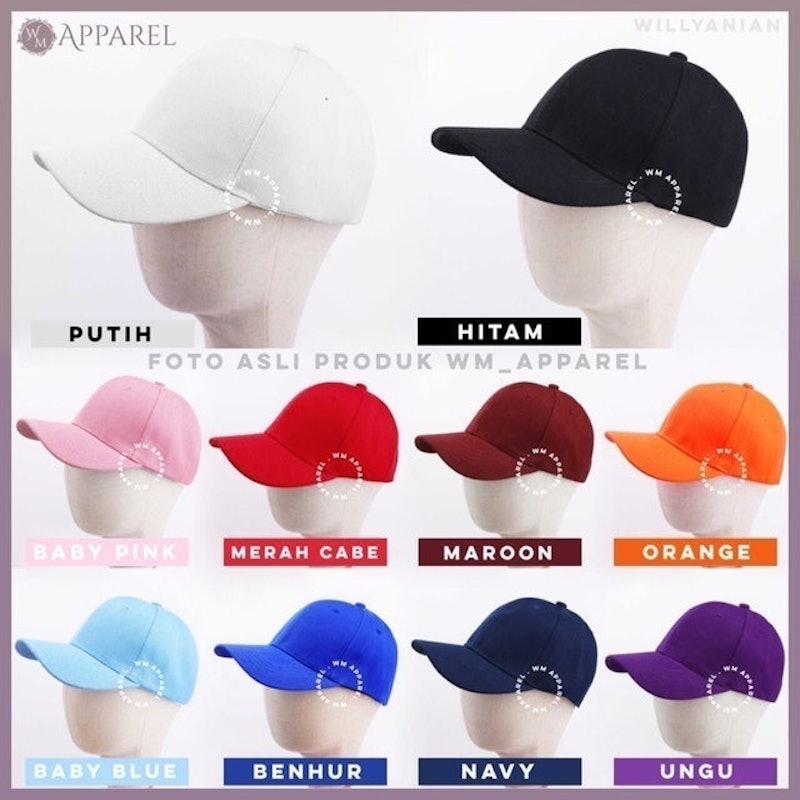 Topi Baseball Polos 5