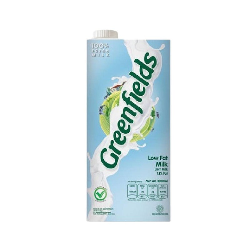 Greenfields Low Fat UHT Milk 1