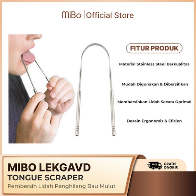 Mibo LEKGAVD Tongue Scraper 2