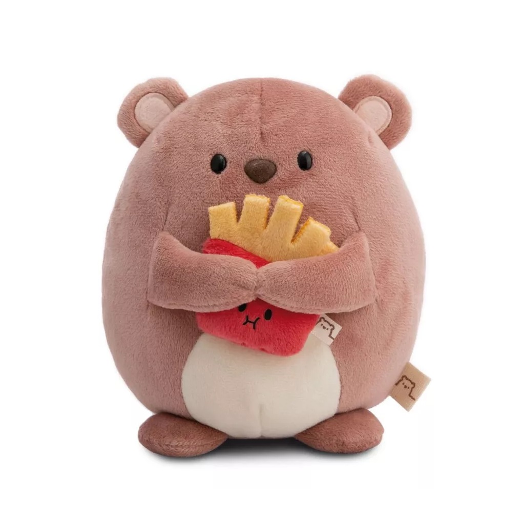 NICI Boneka My Mochi Bear Nomo with French Fries 1