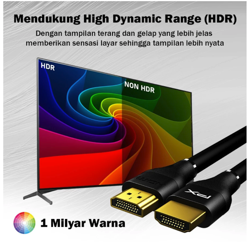 PX Kabel HDMI 2.1 High Speed UHD 8K 3