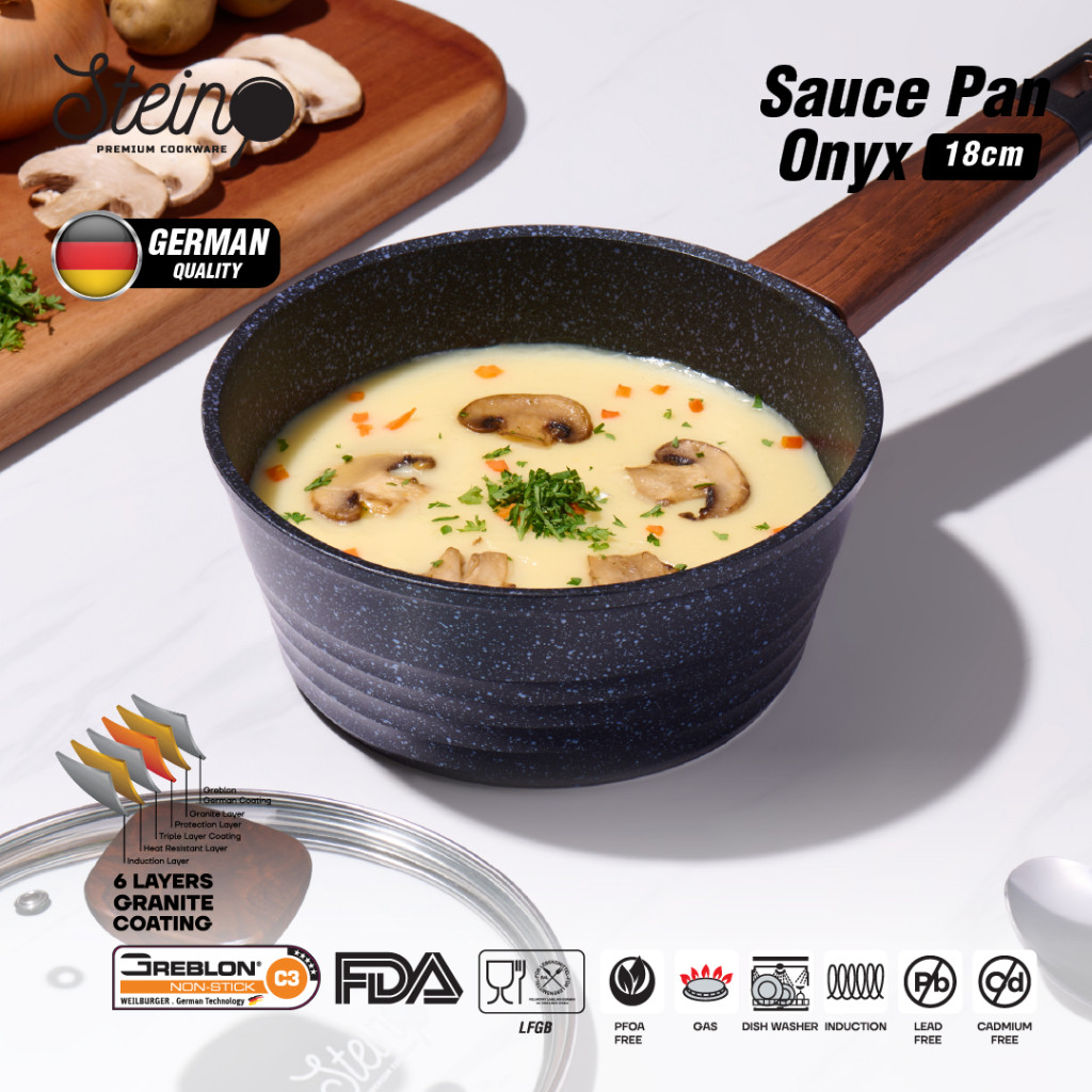 Stein Cookware Onyx Sauce Pan 3