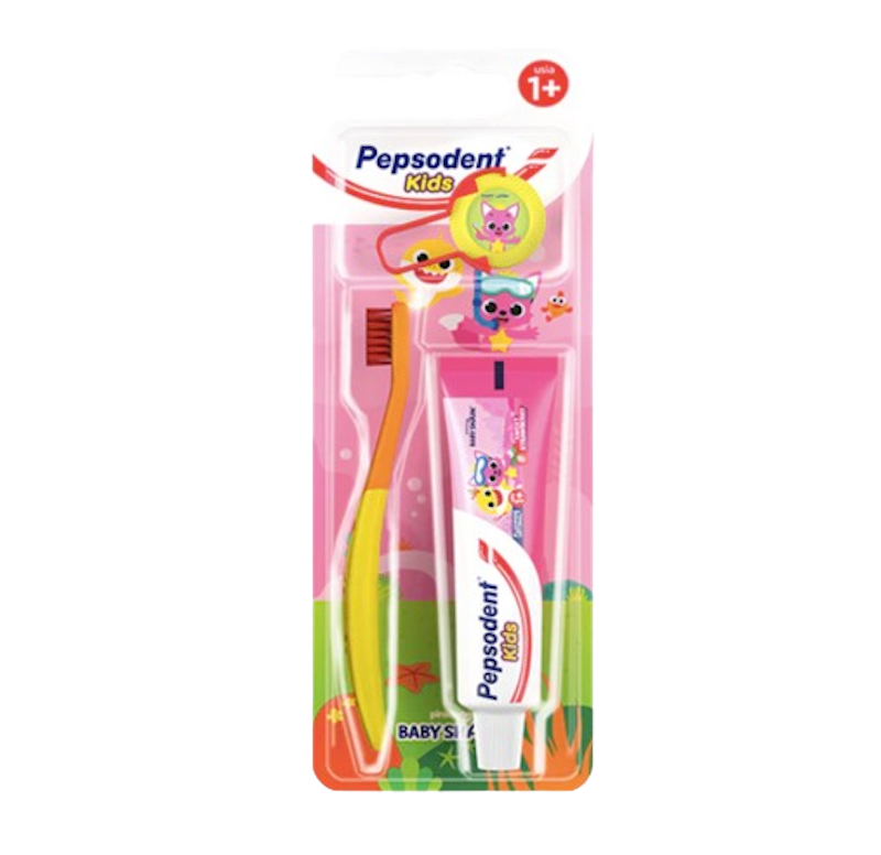 Kids Pasta Gigi dan Sikat Gigi Anak Strawberry 1