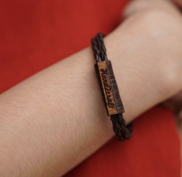 Gelang Nama Dua Ikat Custom