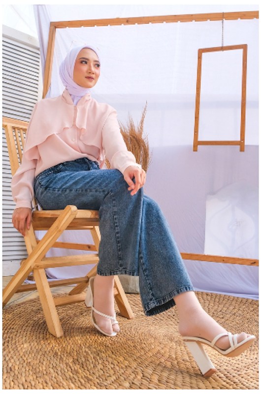 HW Celana Jeans Panjang Wanita Jumbo Model Boyfriend 5