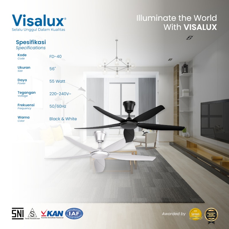 Visalux Velion Ceiling Fan 2