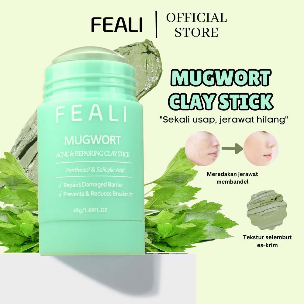  Feali Mugwort Acne and Repairing Clay Stick 
