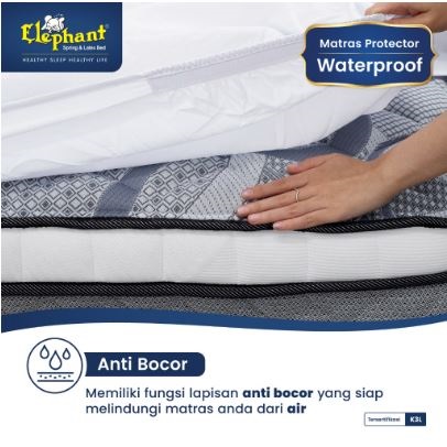 Elephant Agung Perkasa Elephant Matras Protector Waterproof 6D