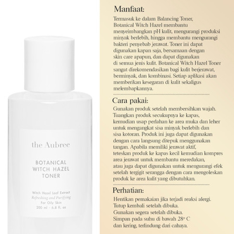 The Aubree Botanical Witch Hazel Toner 3