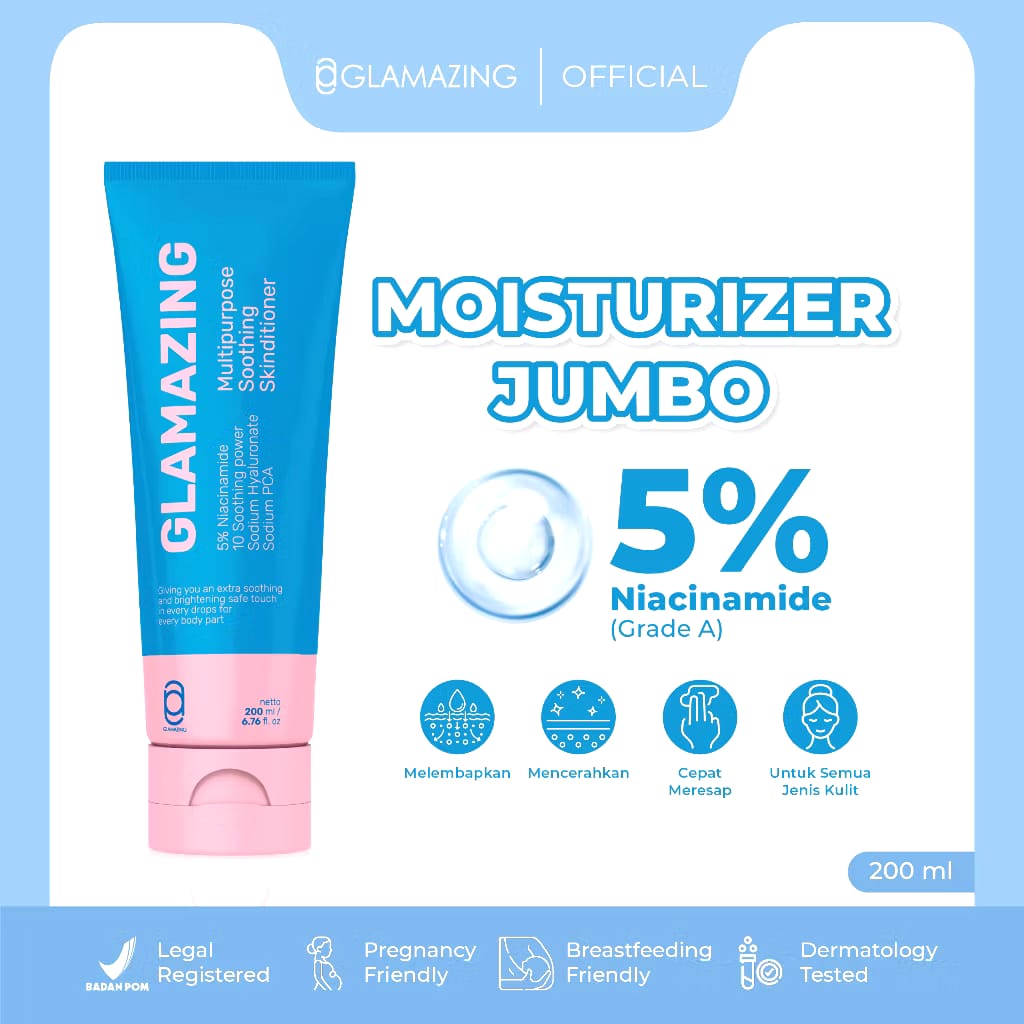 Duta Cosmetics Indonesia Glamazing Multipurpose Soothing Skinditioner