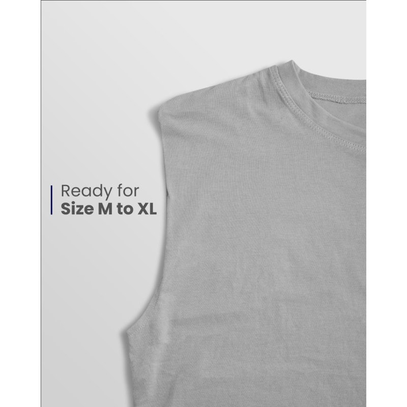 Zalmore Muscle Tee Premium Luma Cotton 5