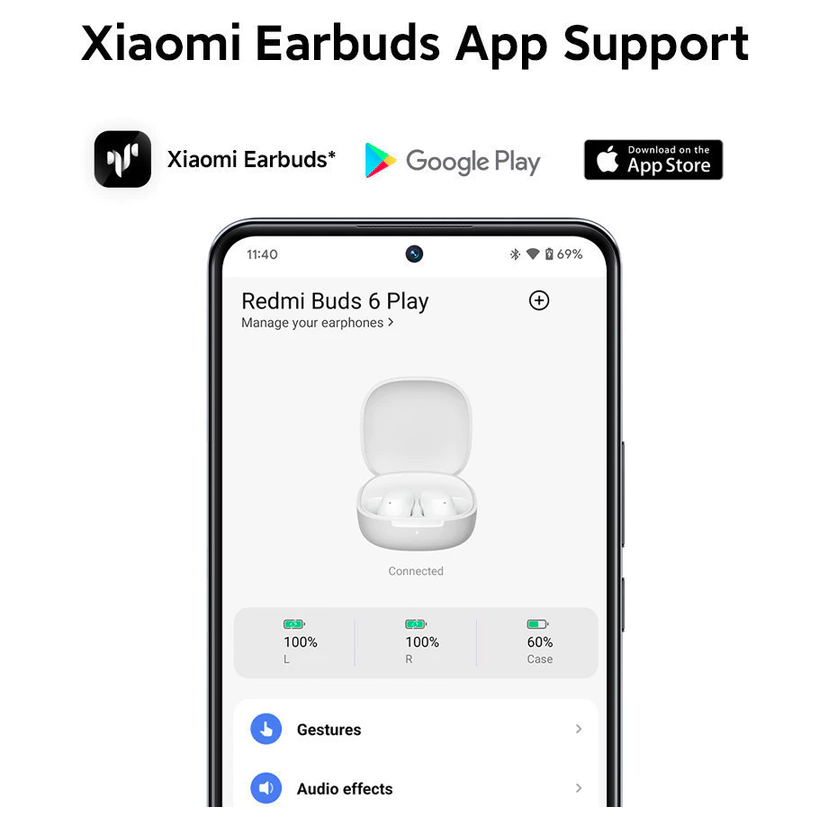 Xiaomi Communication Technology Xiaomi Redmi Buds  6 Play