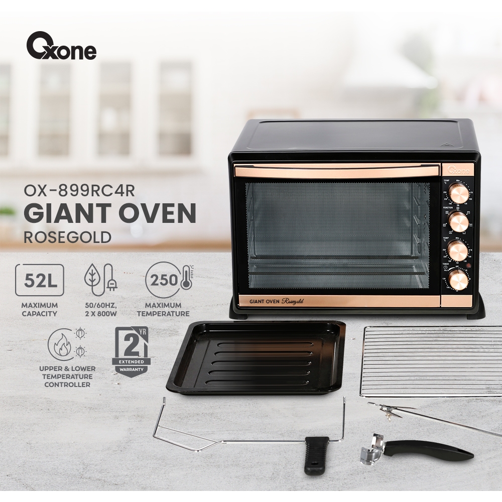 Octa Utama Oxone Giant Oven 3 in 1 OX899RC4R