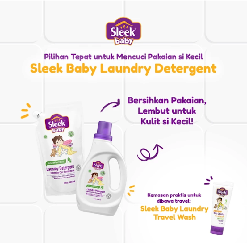 Sleek Baby Laundry Detergent 4