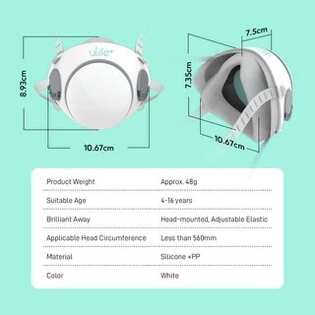 Kids Silicone Mask With KN95 Filter URM101 4