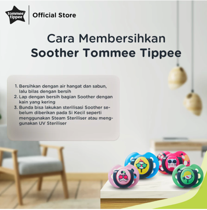 TommeeTippee Air Soother (0-6M) 4