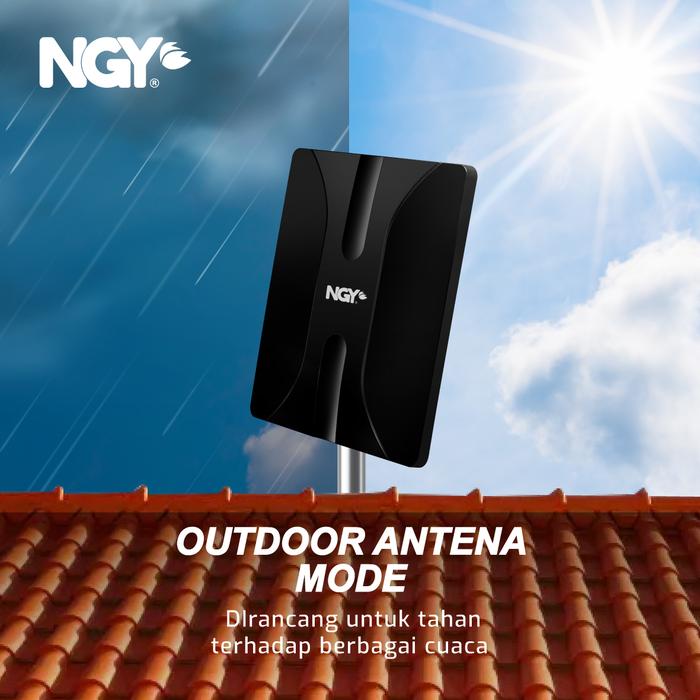 NAGOYA Antena Digital TV Indoor Outdoor  3