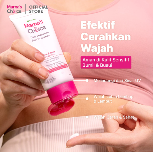 Mamac Distribusi Indo Mama’s Choice Daily Protection Face Moisturizer SPF 20 PA++