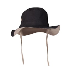 Raung Adventure Topi Rimba Hitam-Krem