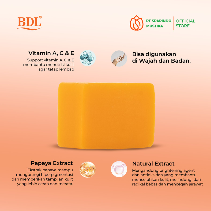 BDL Brightening Soap Papaya
