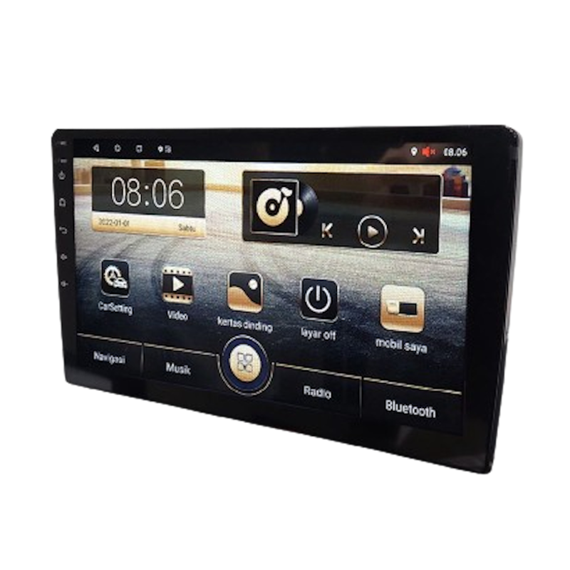 Skeleton Head Unit Android RAM 4+64 GB 9 Inch 1