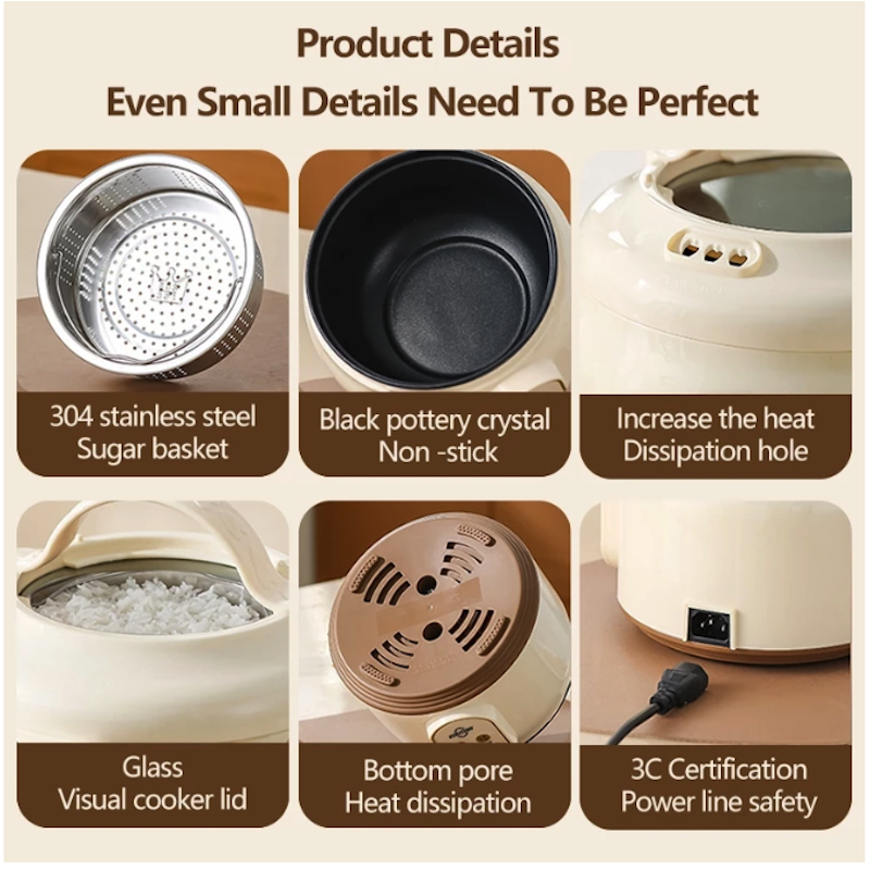 Kanazawa Multifunctional Rice Cooker 5