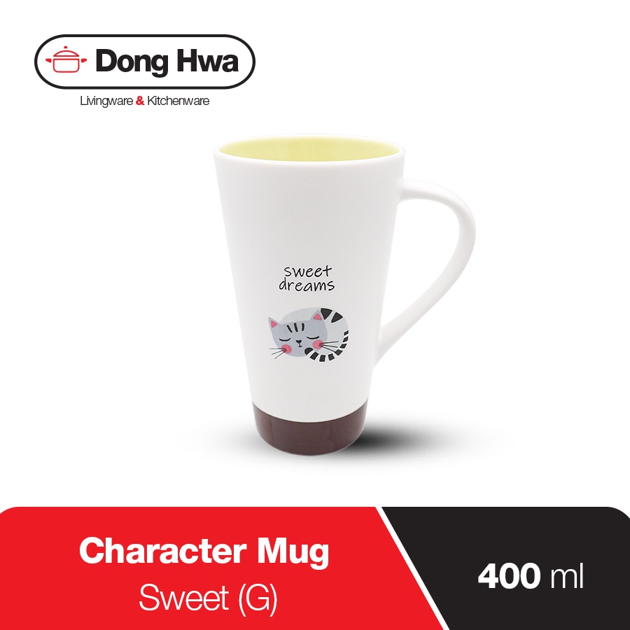Mug Two Tone Character Cat 3