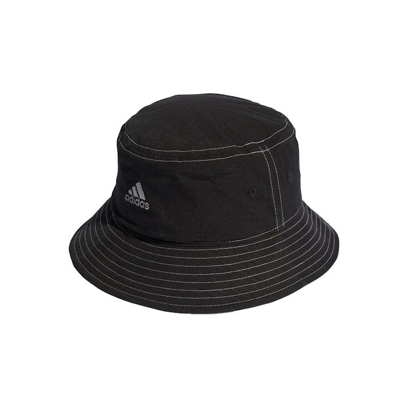 adidas Cotton Bucket Hat Unisex Black 2