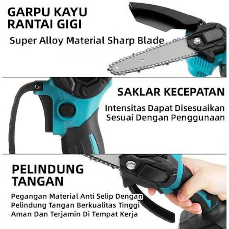 Makita Chainsaw Cordless 6 inch