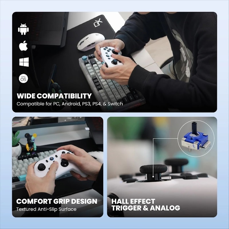 Pro Gaming Wireless Gamepad 4
