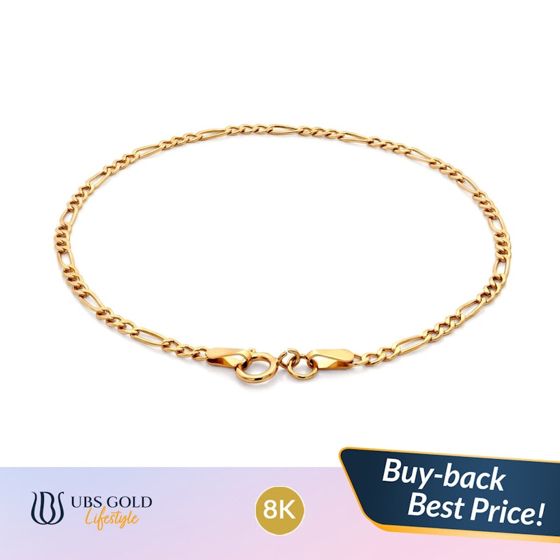 UBS Gelang Emas Polos 8K 3