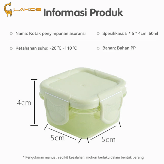 Aneka Agung Pratama Lakoe Indonesia Food Container MPASI