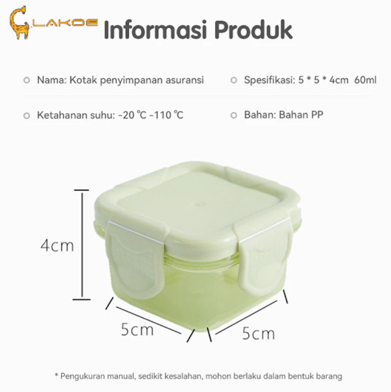 Lakoe Indonesia Food Container MPASI 2