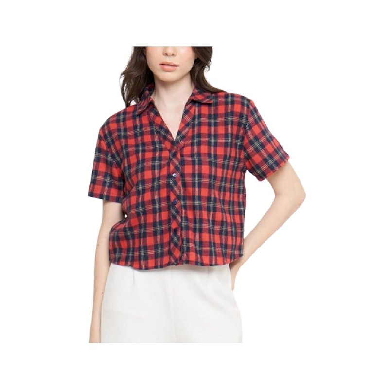 Seutail Plaidy Shirt Kemeja Flanel Kotak-Kotak 1
