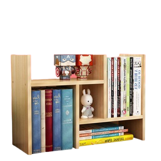 Rak Buku Mini Portable Kayu