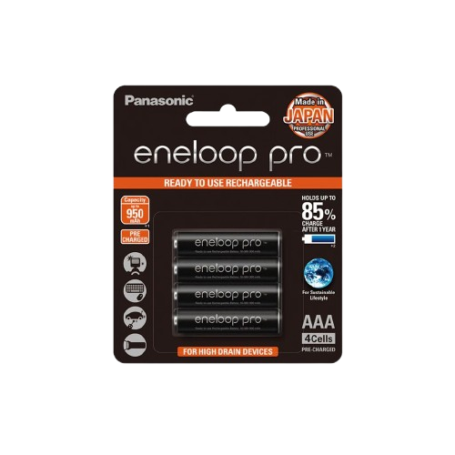Eneloop Pro Ready to Use Rechargeable Battery AAA 1
