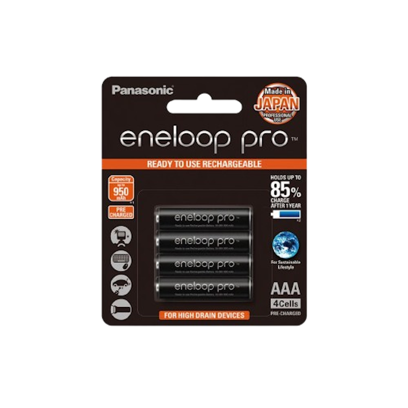Eneloop Pro Ready to Use Rechargeable Battery AAA 1