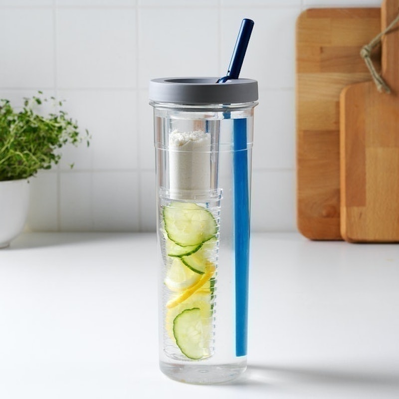 UPPLADDA Infusion Bottle with Straw 3
