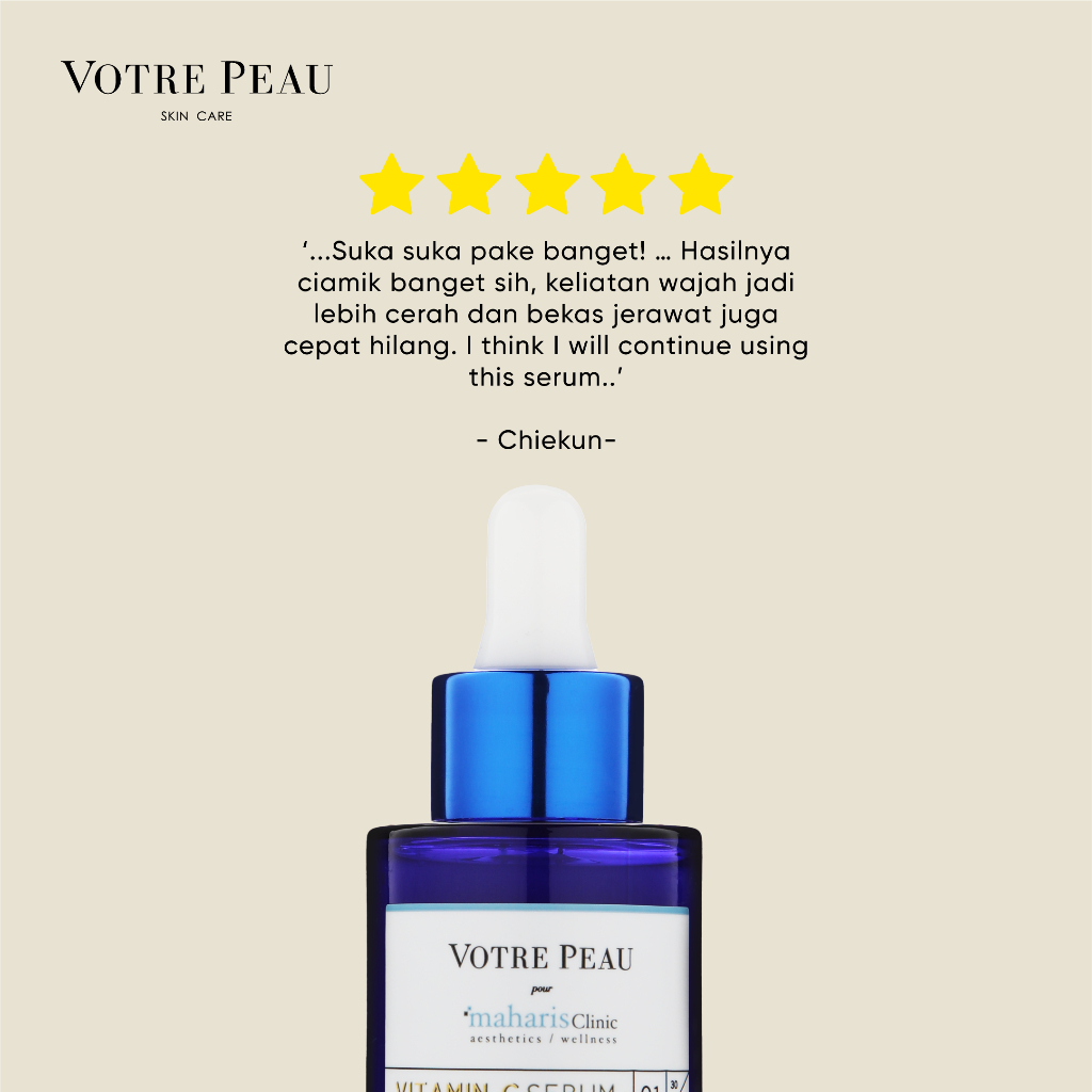 Jaya Ernando Karya Votre Peau Vitamin C Serum Pour Maharis Clinic