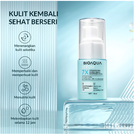 BioAqua 7X Ceramide Skin Barrier Repair Serum Moisturizer Emulsion
