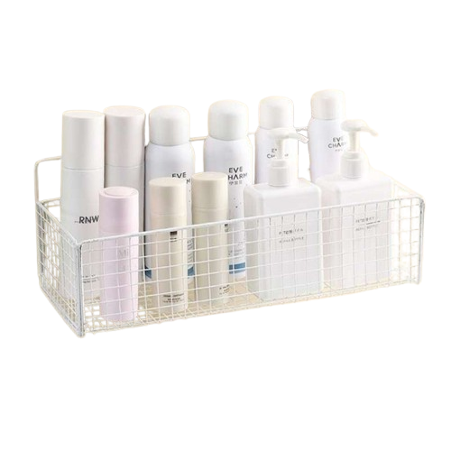 YOOYEE Rak Gantung Kamar Mandi Putih Besar